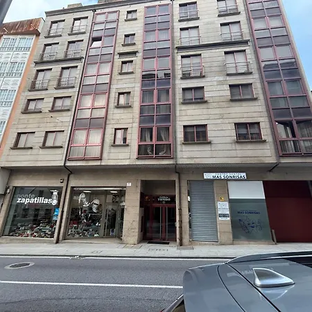 Desconectaengalicia Atico Terraza Playa Panadeira 桑亨霍